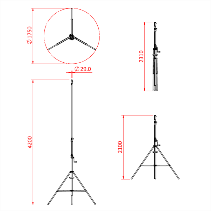 Supports à remonter Doughty - imagen 4