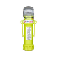 Eflare UB730 LED safety beacon, side view showing dome lens and yellow housing - imagen 2