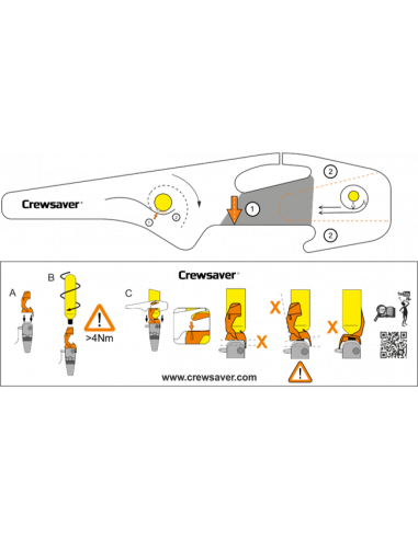 Crewsaver ErgoFit 290N Rope Access SOLAS - Referentie: 83291 - imagen 14