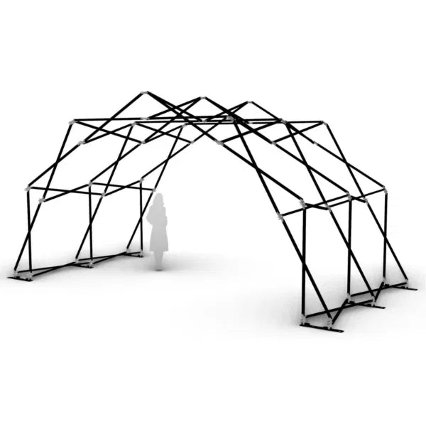 Konligo Fastival frame structure fully assembled, 3D image. Now available on MTN Shop US.