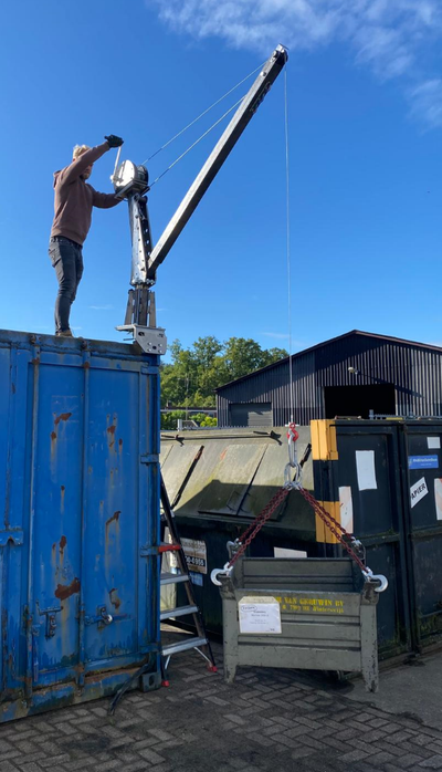 Gebuwin Swivel Davit Crane SD900– – Nu tillgänglig på MTN Shop EU.