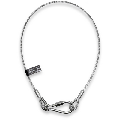 Safety ropes with thimbles and carabiners according to DGUV (10 Pack)