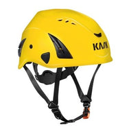 Casco de seguridad KASK SuperPlasma HP (EN14052): el casco de seguridad KASK SuperPlasma HP está diseñado específicamente para quienes trabajan en altura. A diferencia de un casco común, el casco HP está fabricado con polipropileno de alta densidad, un material capaz de soportar impactos importantes. Obtenga más información aquí. – Ya disponible en MTN Shop EU. - imagen 2