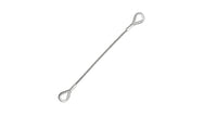 Safetex rigging ropes according to EN 13414 with 2 special thimbles