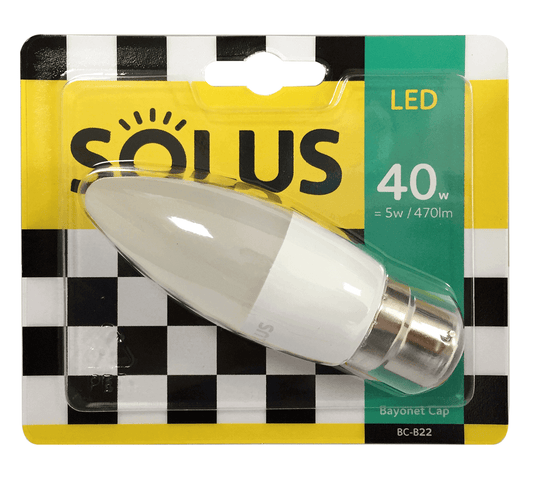 Solus BC Candle SMD LED- 40/60W [10 Pack]