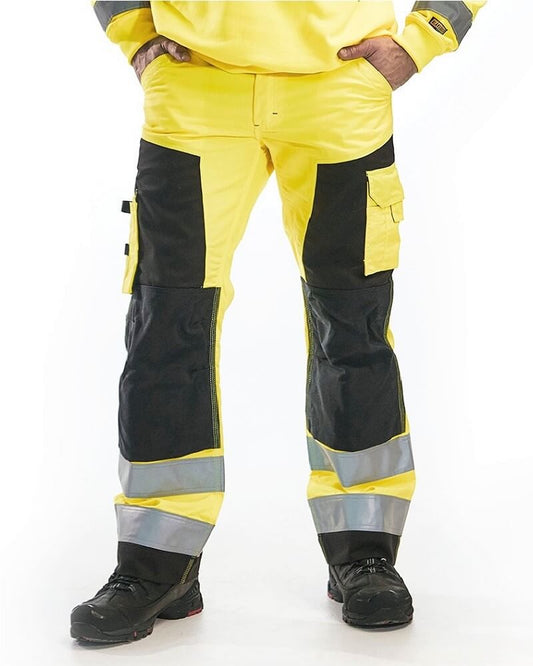 Blaklader Lightweight Hi Vis Trousers