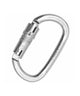 Kong - Stainless Steel Carabiner Ovalone - Twist Lock Ansi (10 Pieces)