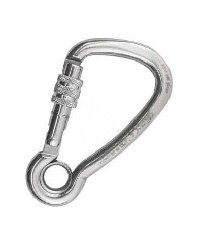 Kong - Mousqueton en aluminium avec vis à œil pour harnais à œil