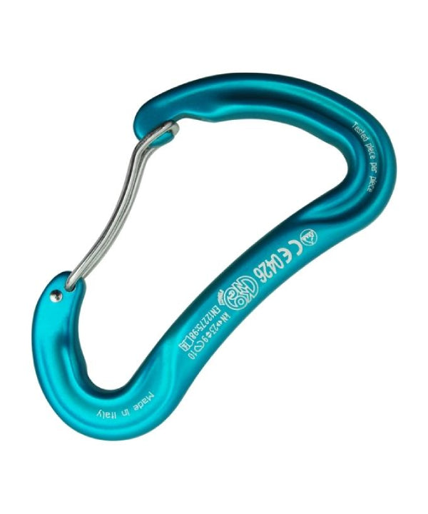 Kong - Aluminum Carabiner Argon Rf - Light Blue