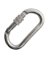KONG - OVAL ALU CLASSIC SCREW SLEEVE (5 unités) – Mousqueton ovale, en aluminium, idéal pour les appareils mobiles (flaschenzüge, Steigklemmen, Fallsicherungsgeräte...). Mit Schraubverschluss, geeignet auch für den professionellen Einsatz. Le système KeyLock permet d'utiliser une touche de sécurité ou une touche de sécurité. – Maintenant disponible sur MTN Shop EU.
