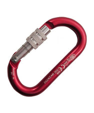 KONG - OVAL ALU CLASSIC SCREW SLEEVE (5 unités) – Mousqueton ovale, en aluminium, idéal pour les appareils mobiles (flaschenzüge, Steigklemmen, Fallsicherungsgeräte...). Mit Schraubverschluss, geeignet auch für den professionellen Einsatz. Le système KeyLock permet d'utiliser une touche de sécurité ou une touche de sécurité. – Maintenant disponible sur MTN Shop EU. - imagen 5