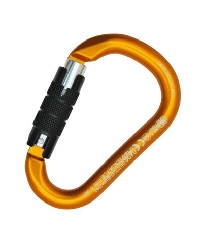 Kong - Mousqueton en aluminium Hms Napik Twist Lock (5 unités) – Orange/Vierge/Noir / 5