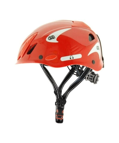Kong - Casque de travail Mouse Work – Rouge avec réflecteurs blancs