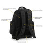 Dirty Rigger Technicians Backpack– The Dirty Rigger Gear Bag has 12 liters of space for tools, tablets, and more. This padded tool bag with shoulder strap is ideal for riggers, construction use, and more. – Now available at MTN Shop EU.