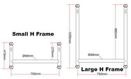 Doughty Modular Rigging System- H Frame for Stage Lighting Rigging - imagen 3
