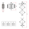Doughty Lightweight Pantograph (Lighting Suspension) -2m/3m Height