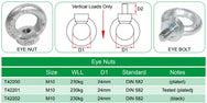 Écrous à œil Doughty M10 (Acier)- MTN Shop FR - imagen 2