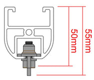 Doughty Rail Slide in Eindstop (Staal) - MTN Shop EU - imagen 3