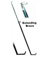 Doughty Scenery Fixing - Scenery Brace– Used with stage weights and coach eyes etc to support scenery panels. Fixed & Extending Versions available. Length: 1m-4m. Good Value. Fast Delivery – Now available at MTN Shop EU.