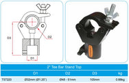 L'adaptateur de support Doughty s'adapte aux tubes de 48 à 51 mm de diamètre. Fourni par MTN Shop EU - imagen 2