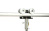 Doughty Slimline Barrel Trolley (Aluminum)– Barrel Trolleys used to suspend Pantographs from fixed/rolling pipe grids & barrel hoists. This lightweight un-braked trolley rolls along ⌀48-51mm tubes. Accept a 28mmTV spigot. SWL: 75kg. – Now available at MTN Shop EU.