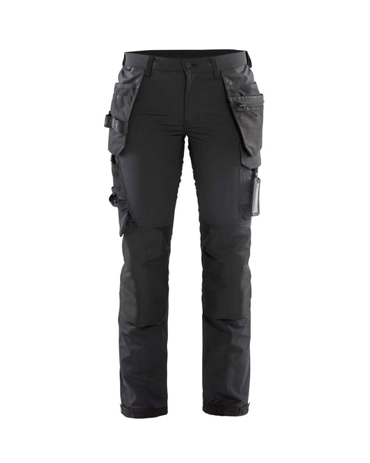 Lightweight Craftsman/Gardening Trousers with a Feminine Fit Black