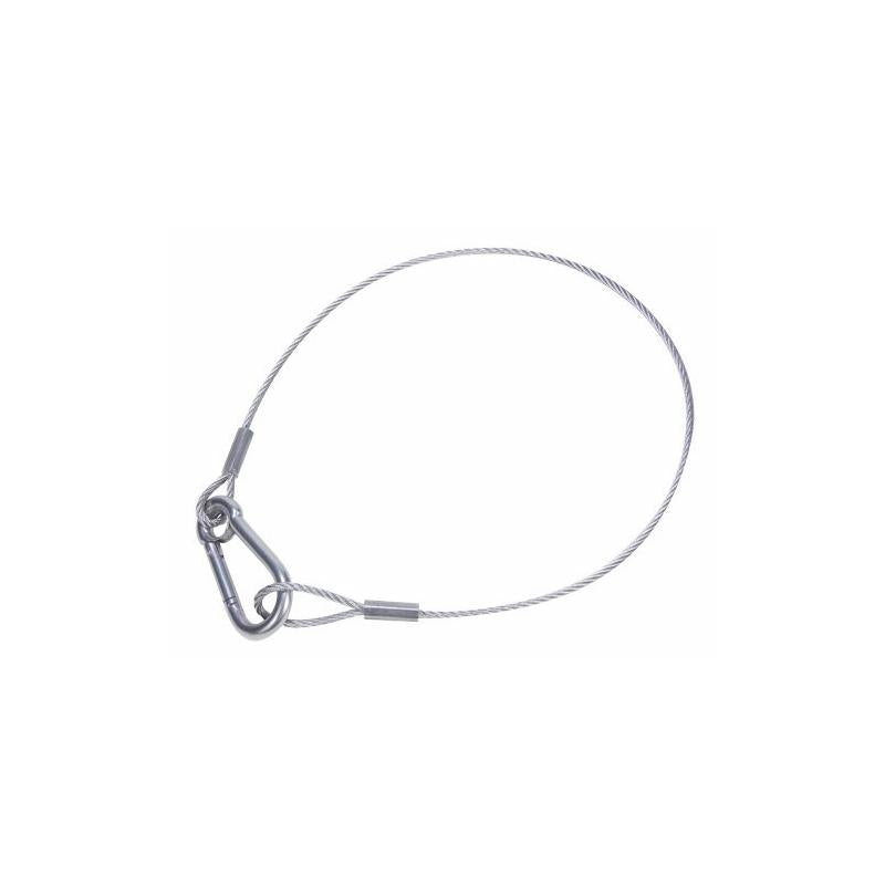 AED Rigg Heavy Duty säkerhetskabel öppen ände - paket med 10- Säkerhetskabel med öppna ändar. 3/4 mm lång. Finns i svart eller silver. – Nu tillgänglig på MTN Shop EU. - imagen 2