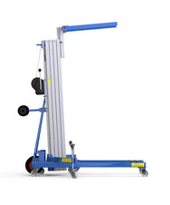 Kuzar Industrial Lifter 300kg/5,2m med 100kg Motvikt & Korg - HAMMER 56CW– Kuzar lyftare 300KG- en robust industristaplare med Motviktskorg och 100kg vikt ingår. HAMMER 56CW Lifter är tillverkad i Spanien och har designats för vertikalt lyft av laster och horisontella rörelser med lasten upplyft på minsta höjd. Denna lätta staplare med en imponerande kapacitet på 300 kg har högkvalitativa hjul för enkel förflyttning och en kraftfull vinsch för effektiva lyft samtidigt som den förblir kompakt och - imagen 3