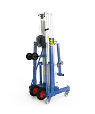 Kuzar Industrial Lifter 300kg/5,2m med 100kg Motvikt & Korg - HAMMER 56CW– Kuzar lyftare 300KG- en robust industristaplare med Motviktskorg och 100kg vikt ingår. HAMMER 56CW Lifter är tillverkad i Spanien och har designats för vertikalt lyft av laster och horisontella rörelser med lasten upplyft på minsta höjd. Denna lätta staplare med en imponerande kapacitet på 300 kg har högkvalitativa hjul för enkel förflyttning och en kraftfull vinsch för effektiva lyft samtidigt som den förblir kompakt och - imagen 2