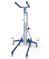 Kuzar Industrial Lifter 300kg/7,3m med 100kg Motvikt & Korg - HAMMER 73CW– Kuzar lyftare 300KG- en robust industristaplare med Motviktskorg och 100kg vikt ingår. HAMMER 73CW Lifter är tillverkad i Spanien och har designats för vertikalt lyft av laster och horisontella rörelser med lasten upplyft på minsta höjd. Denna staplare med en imponerande kapacitet på 300 kg har högkvalitativa hjul för enkel rörelse och en kraftfull vinsch för effektiva lyft samtidigt som den förblir kompakt och smidig. Com - imagen 3