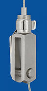 Reutlinger Holder Type 15 Fork with Safety Bolt– Diameter: 18mm; Height: 16mm; Central Cable Exit; TÜV Certified – Now available at MTN Shop EU.