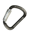 KONG X-LARGE CARBON TWIST LOCK ANSI (10 Units)– Karabiner aus Kohlenstoffstahl mit Twistlockverschluß. Die Serie X-Large wurde konzipiert, um eine breite Öffnung des Schnappers und eine hohe Bruchlast zu bieten. Die besondere D-Form verhindert die Drehung des Karabiners und ermöglicht eine höhere Verteilung der Last entlang der Hauptachse. – Now available at MTN Shop EU.