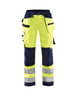 Ladies' Waterproof Hi Vis Trousers - Yellow