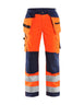 Ladies' Waterproof Hi Vis Trousers - Orange