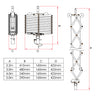 Doughty Standard Pantographs. Supplied by MTN Shop EU