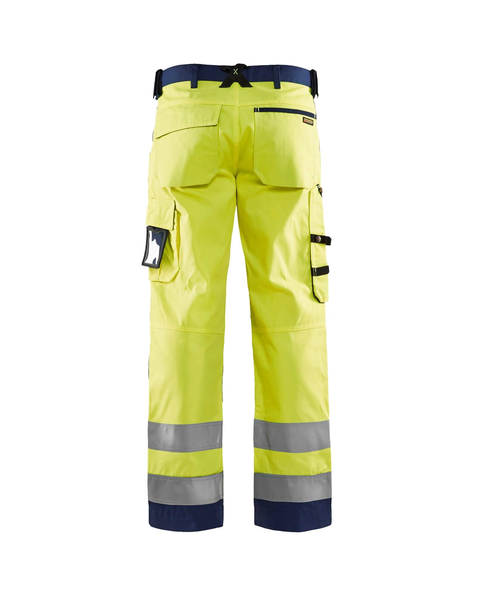 1597994817010 82C52  15979948 YellowNavy Breathable Dust Protection Lightweight  Hi Vis Work Trousers 37in Waist Size  RS