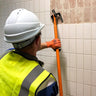 Longhorn Wrecking Crow Bar in Action (Bathroom)