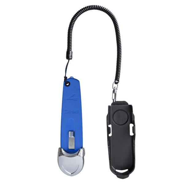 PHC Clip-On Coil Lanyard - Attached to Cutter