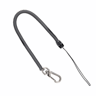PHC Clip-On Coil Lanyard - Elastomer Coil Cord