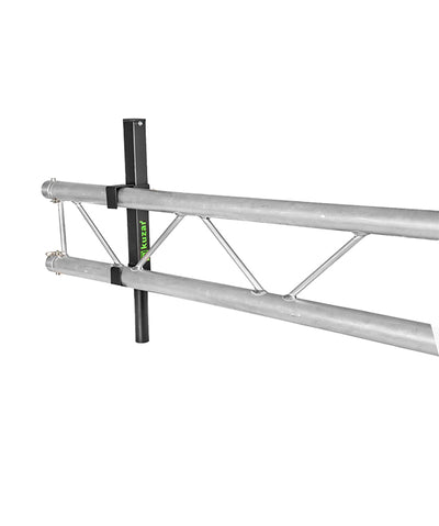 Kuzar Parallell Truss Support Bar S25-P– Kuzar Truss Adapter S25-P Stege Truss stöd med Ø35mm adapter. Använd med lyftare Prime 80, K-1, K-2, K-3, K-6 – Nu tillgänglig på MTN Shop EU.