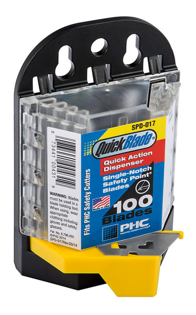 PHC Safety Point Blade Dispenser med 100 blad – andra bilden