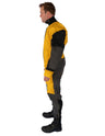 Hansen SeaBreeze CTV work suit with socks 85386 (MOQ: 50 pieces)– A robust, light weight 1-hour work and survival suit for difficult and demanding environments. Designed with focus on ergonomics and comfort, it allows 100% freedom of movement. Made of durable super-breathable material. The suit is ideal for use on board merchant vessels and for transport to and from sea wind farms. For easy integration of safety equipment such as a harness and/or lifejacket, the suit is clean on the chest and back. It has r