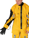 Hansen SeaBreeze CTV work suit with socks 85386 (MOQ: 50 pieces)– A robust, light weight 1-hour work and survival suit for difficult and demanding environments. Designed with focus on ergonomics and comfort, it allows 100% freedom of movement. Made of durable super-breathable material. The suit is ideal for use on board merchant vessels and for transport to and from sea wind farms. For easy integration of safety equipment such as a harness and/or lifejacket, the suit is clean on the chest and back. It has r