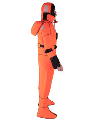 Hansen Protection SeaEco+ Solas Immersion Suit 82608– SeaEco+ is a further development of our SeaEco immersion suit. The major difference is that this suit is certified for use without a lifejacket. Built-in buoyancy in the collar ensures proper a floating position and adequate freeboard. Vacuum packing saves space and extends the mandatory service interval, which in turn makes this suit excellent value. – Now available at MTN Shop EU. - imagen 3