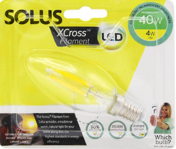 Solus SES Candle Xcross LED [10 Pack]