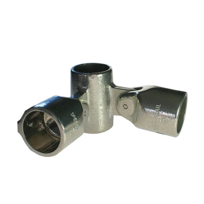 Doughty pijpfitting: draaibare dubbelzijdige combo. Geleverd door MTN Shop EU