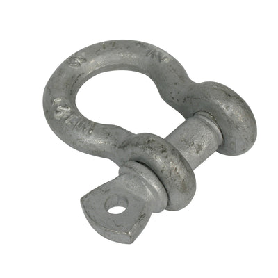 Doughty Bow Shackles - Schroefpin (zilver)