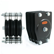 Doughty Triple Sheave Pulley