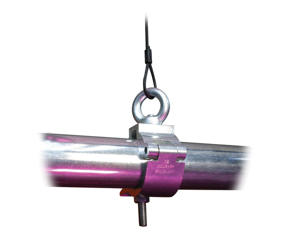 Pince à œil : pince de suspension de 60 mm argentée
