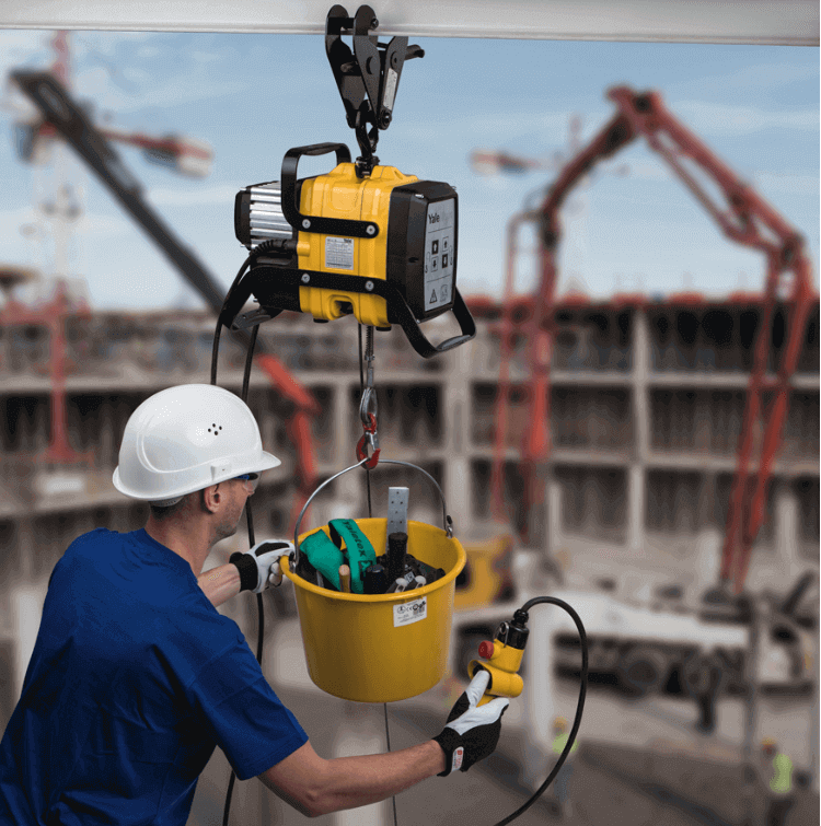 Yale Mtrac Endless Electric Winch (Mini) – Yale Mtrac Endless Winch kombinerar toppmodern industriell design med teknisk innovation för att lösa ett specifikt kundbehov – behovet av en säker och enkel hanteringslösning för mobila applikationer. – Nu tillgänglig på MTN Shop EU. - imagen 5